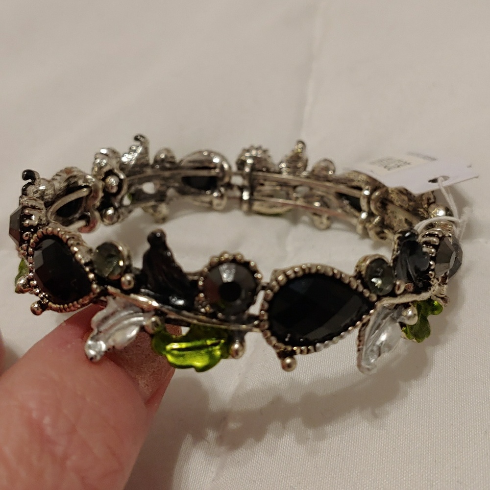 Black and green cuff